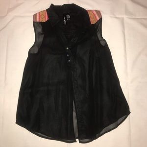 ⚜️button down sheer tank⚜️